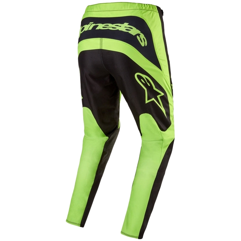 Alpinestars Fluid Lurv motorcrossbroek zwart-fluo geel