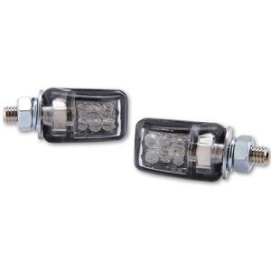 Motorfietsknipperlichten Highsider Smart Picco LED zwart