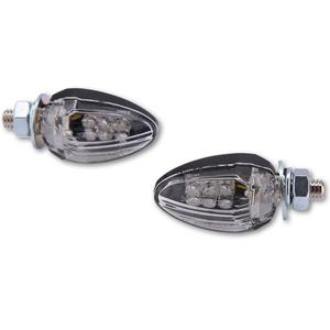 Highsider Smart Drop LED motorknipperlichten zwart
