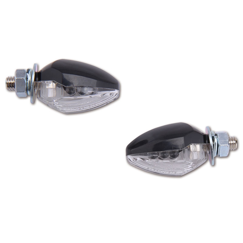 Highsider Smart Drop LED motorknipperlichten zwart