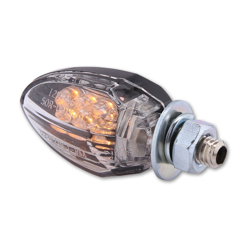 Highsider Smart Drop LED motorknipperlichten zwart