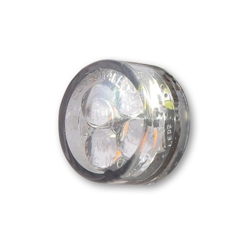 Motorfiets richtingaanwijzers Highsider Smart Module Zestien LED 2in1 rookgrijs
