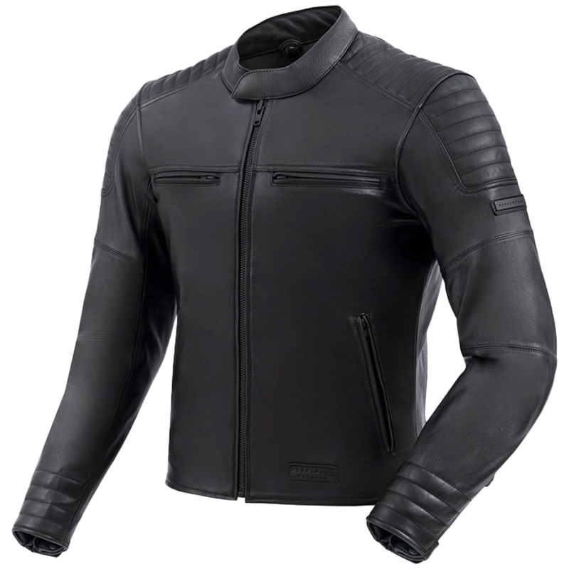 Leren motorjas Rebelhorn Hunter II zwart
