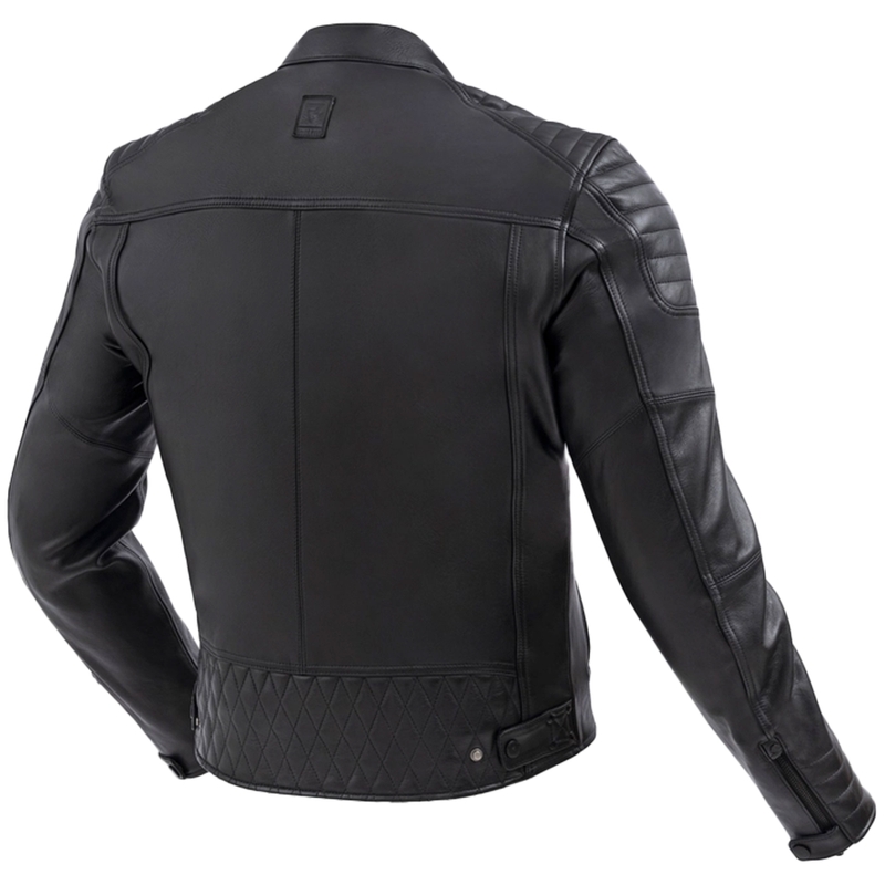 Leren motorjas Rebelhorn Hunter II zwart