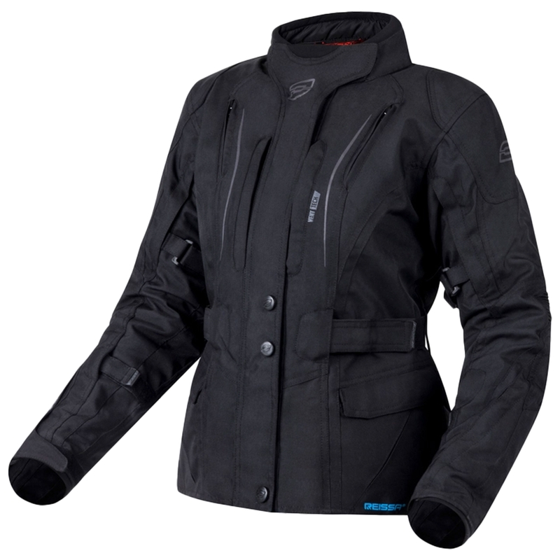 Ozone Sahara dames motorjack zwart