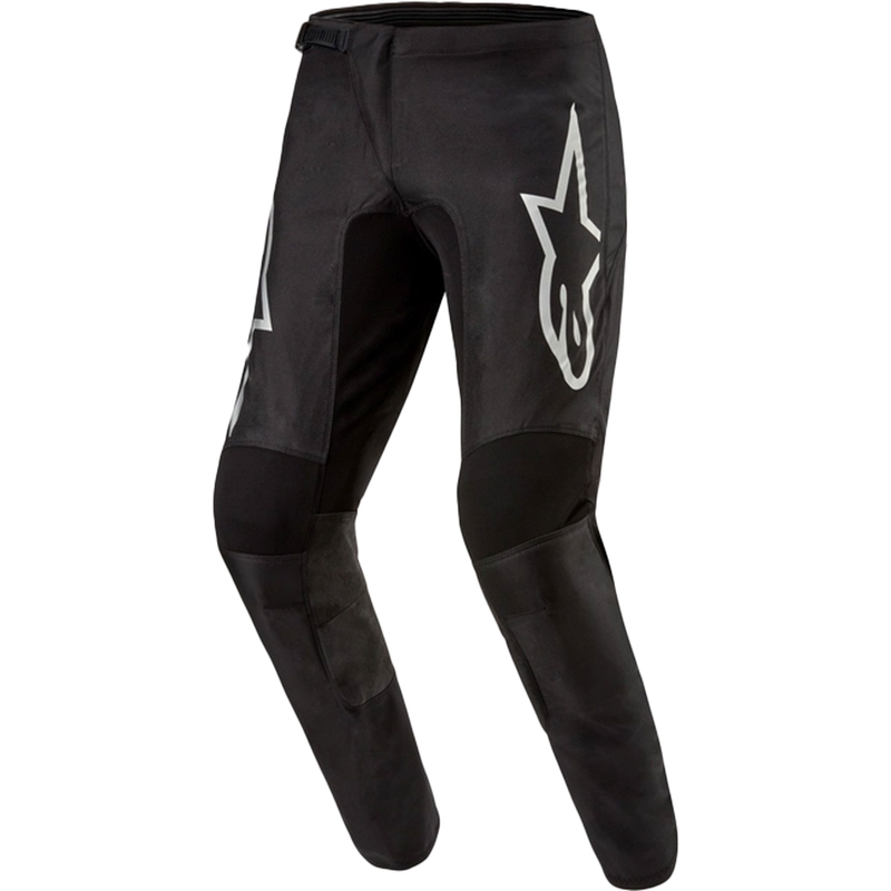Alpinestars Fluid Graphite Motorcrossbroek Zwart en Zilver