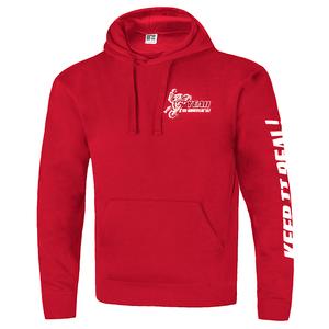 Sweater Vang me als je kunt rood