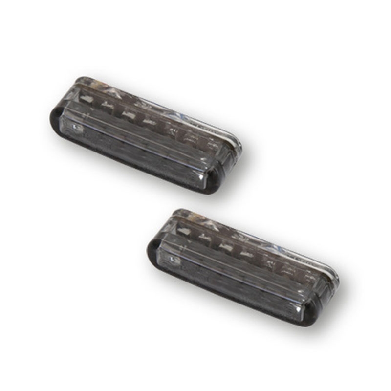 Motorfiets richtingaanwijzers Highsider Smart Shorty LED 3in1 zwart