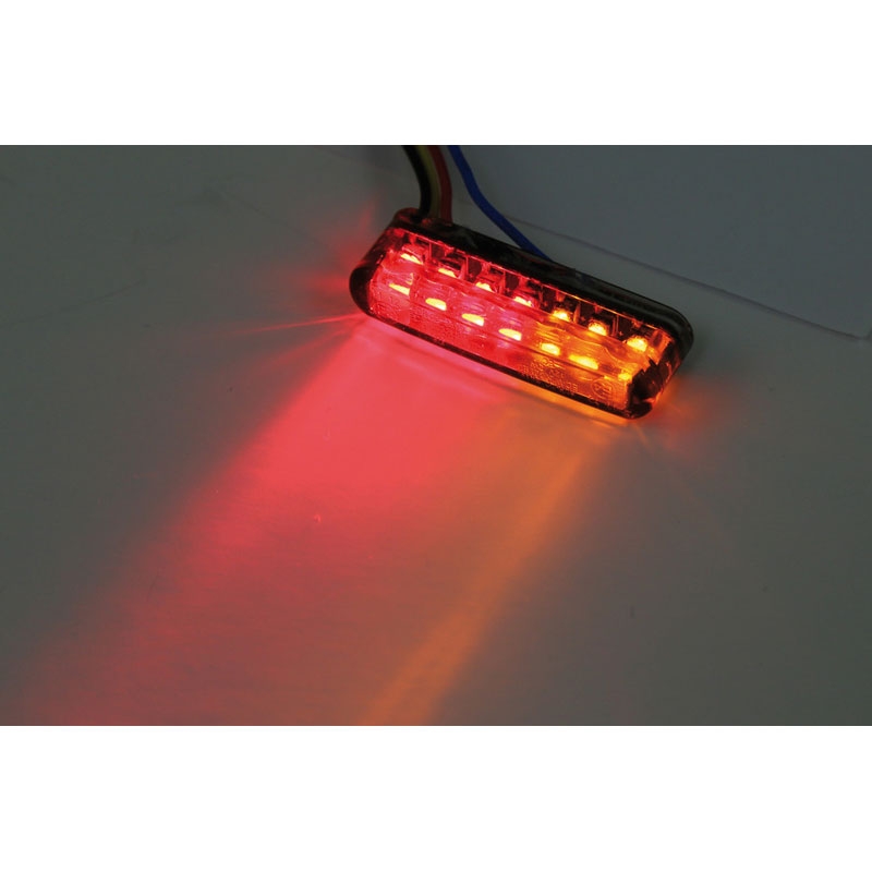Motorfiets richtingaanwijzers Highsider Smart Shorty LED 3in1 zwart