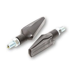 Motorfiets richtingaanwijzers Highsider Smart Fineline LED 3in1 zwart