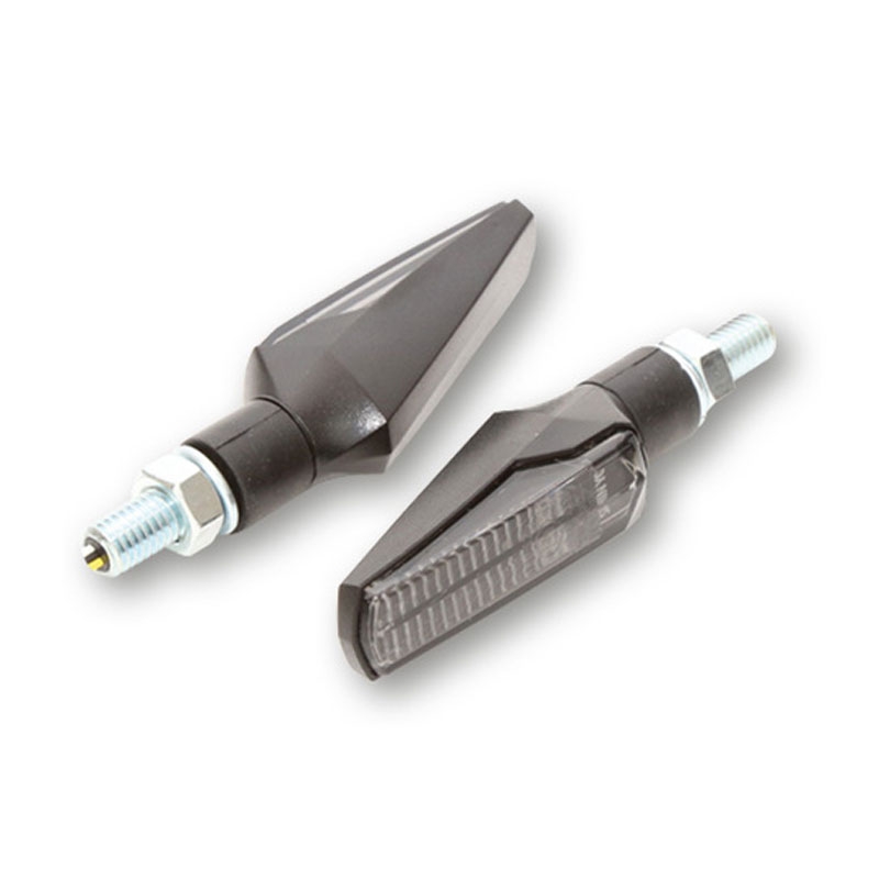 Motorfiets richtingaanwijzers Highsider Smart Fineline LED 3in1 zwart