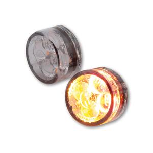 Motorfiets richtingaanwijzers Highsider Smart Module Zestien LED 3in1 rookgrijs