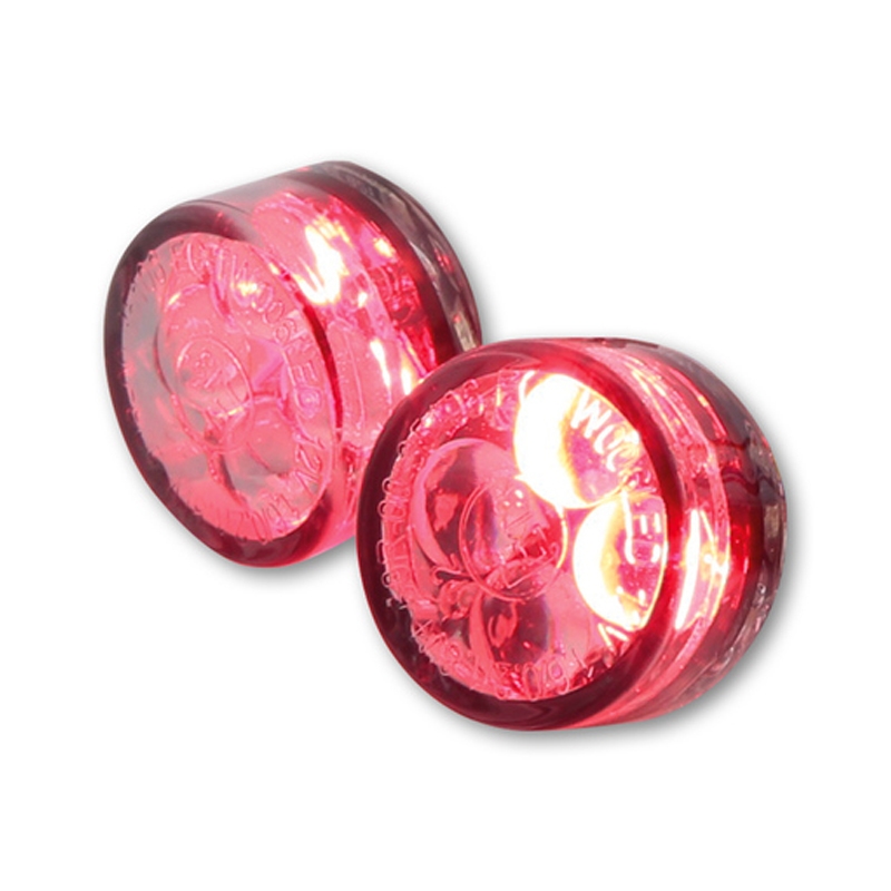 Motorfiets richtingaanwijzers Highsider Smart Module Zestien LED 3in1 rookgrijs