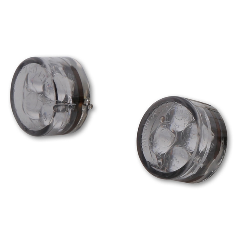 Motorfiets richtingaanwijzers Highsider Smart Module Zestien LED 3in1 rookgrijs