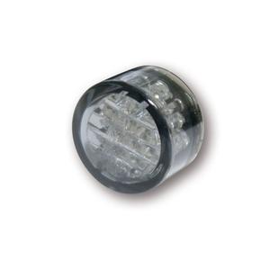 Highsider Smart Pin LED motorachterlicht, rookgrijs