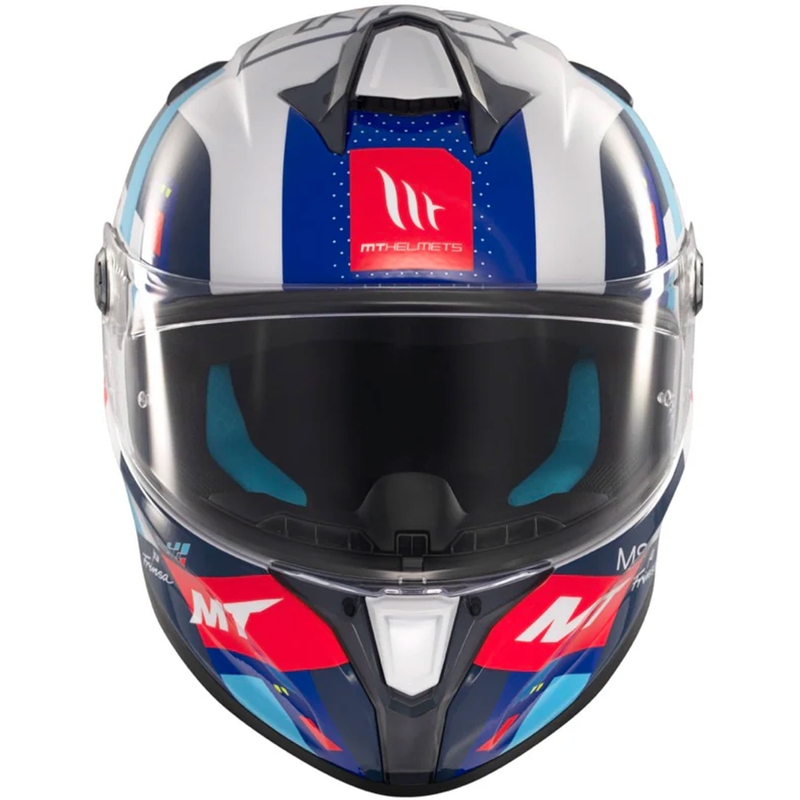 MT Targo S integraal motorhelm SERGIO GARCIA blauw-rood-wit