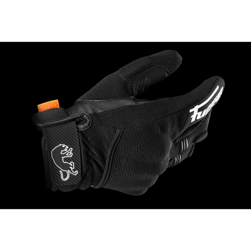 Furygan Jet Lady D3O® Evo dames motorhandschoenen zwart-wit