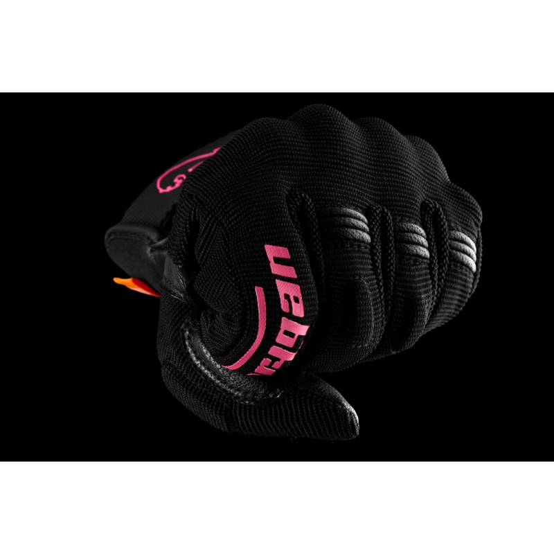Furygan Jet Lady D3O® Evo dames motorhandschoenen zwart-roze