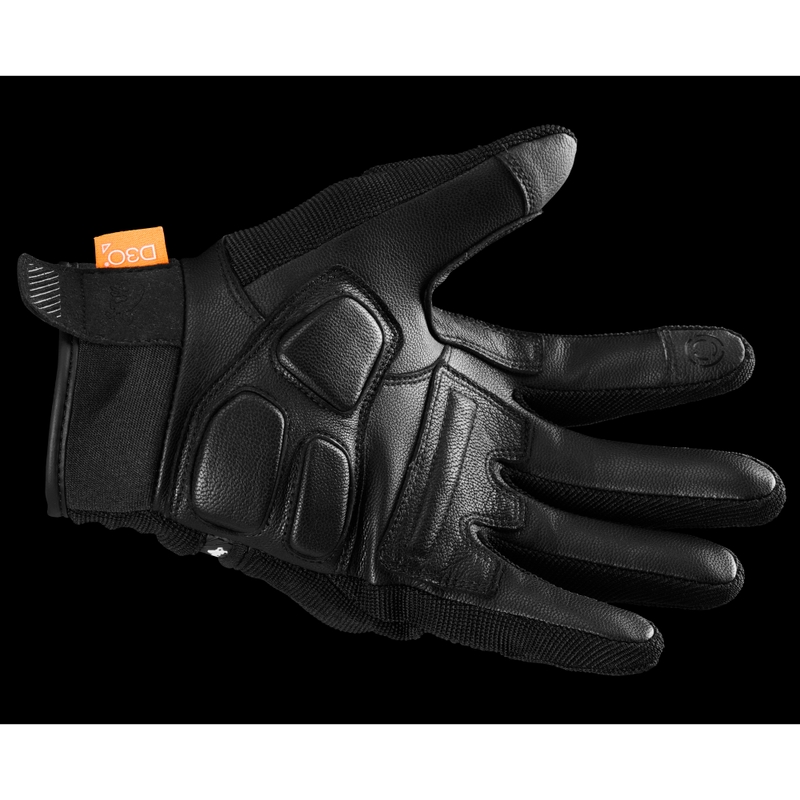 Furygan Jet D3O Evo motorhandschoenen zwart-rood