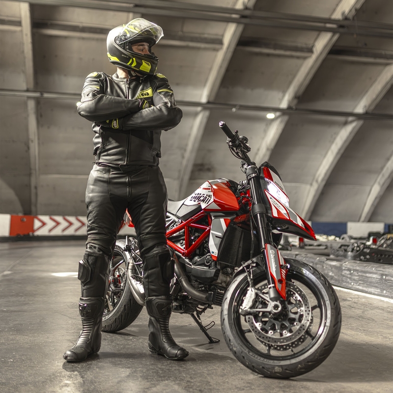 Oxford Cypher 1.0 D2D Motorlaarzen Zwart