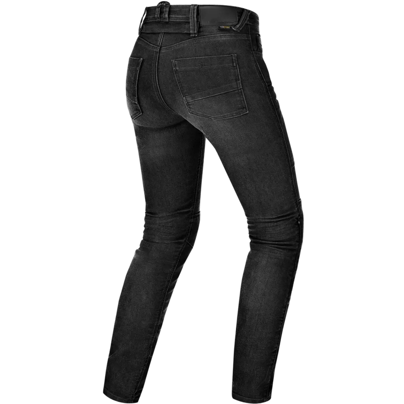 Dames motorjeans Shima Ridge zwart