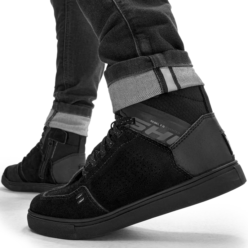 Dames motorjeans Shima Ridge zwart