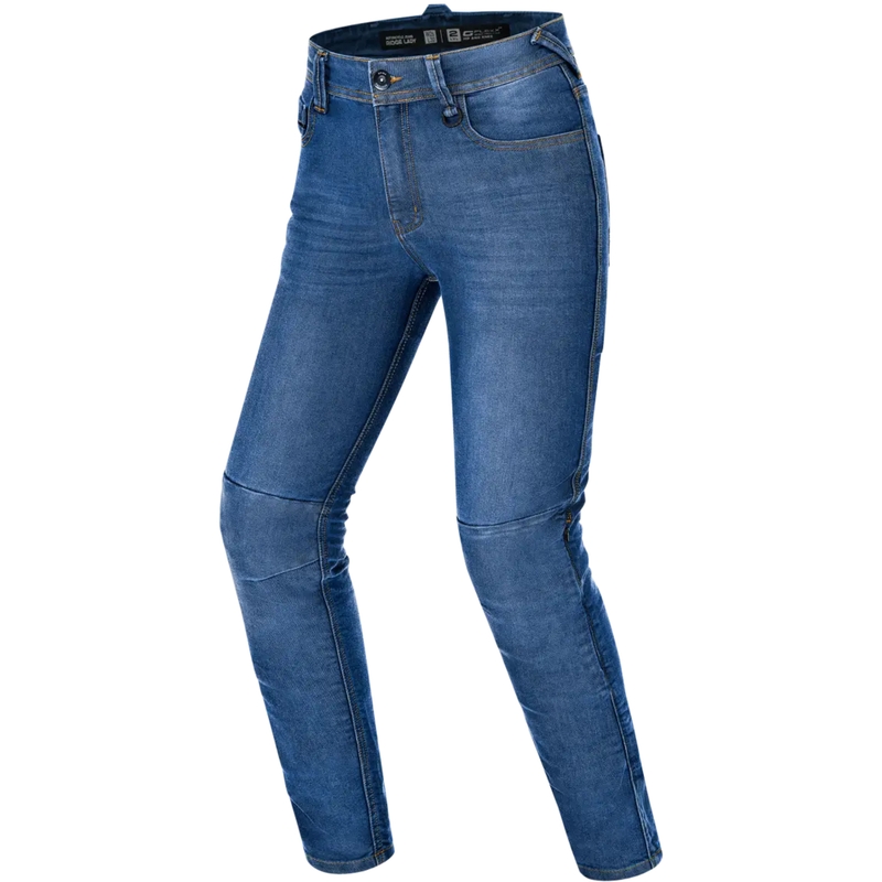Dames motorjeans Shima Ridge blauw