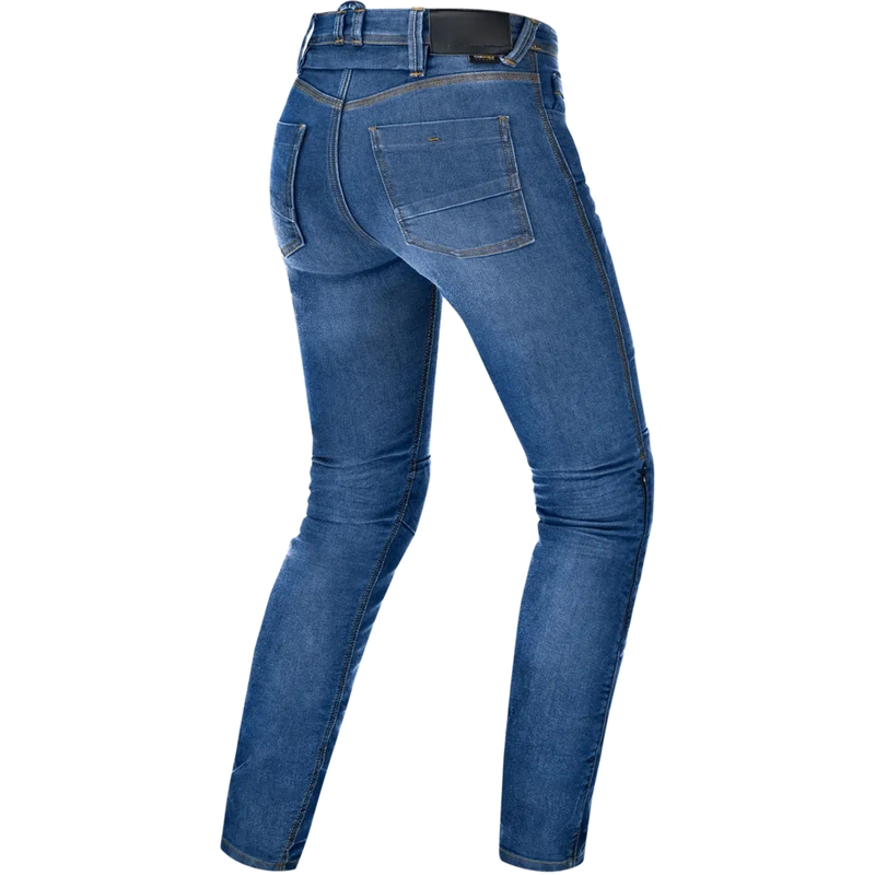 Shima Ridge dames motorjeans verlengd blauw