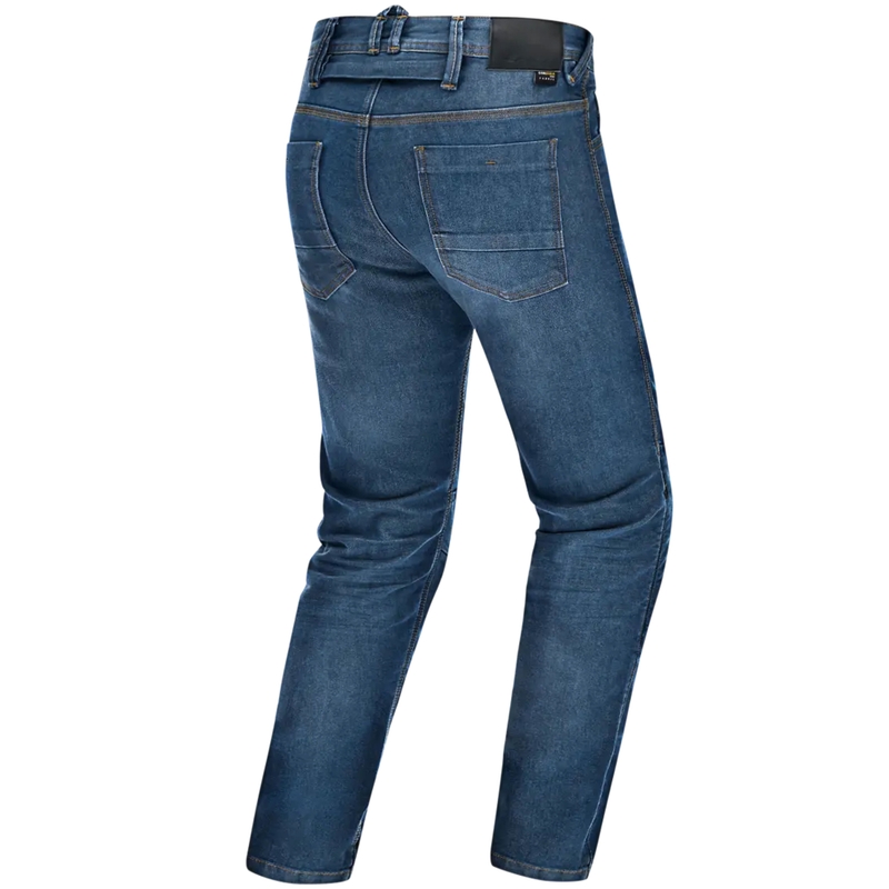 Shima Ridge Verlengde Biker Jeans Blauw
