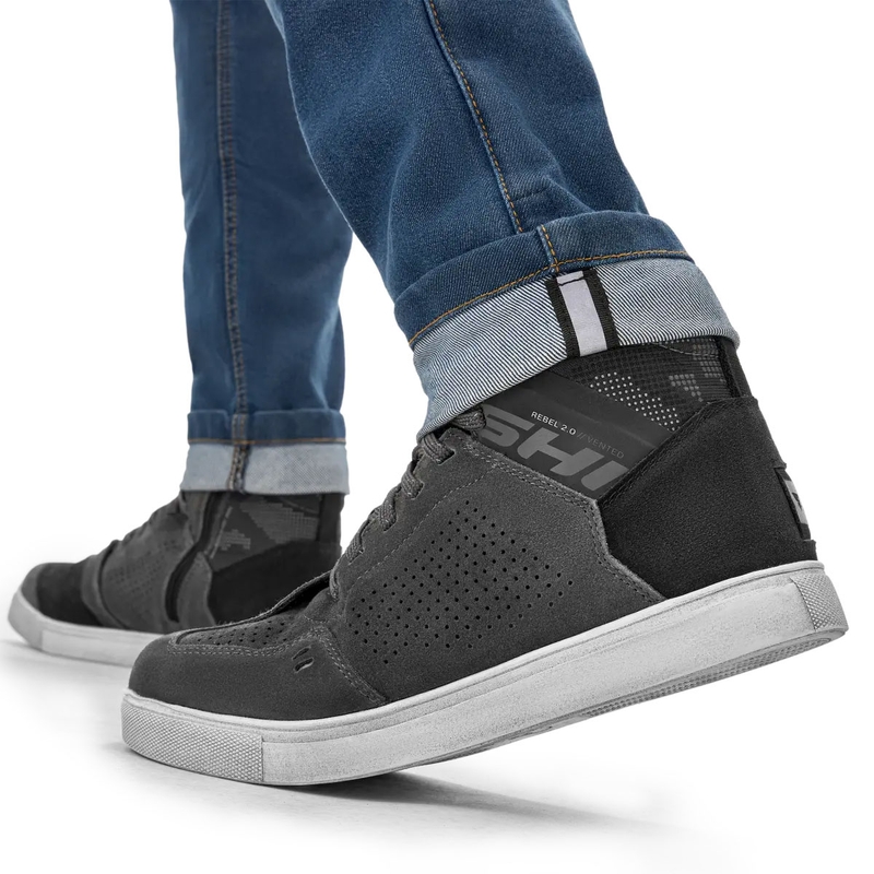 Shima Ridge Verlengde Biker Jeans Blauw