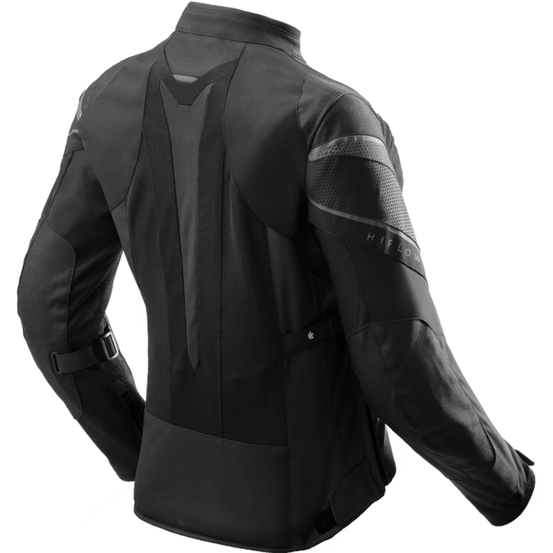 Dames motorjack Rebelhorn Hiflow V zwart