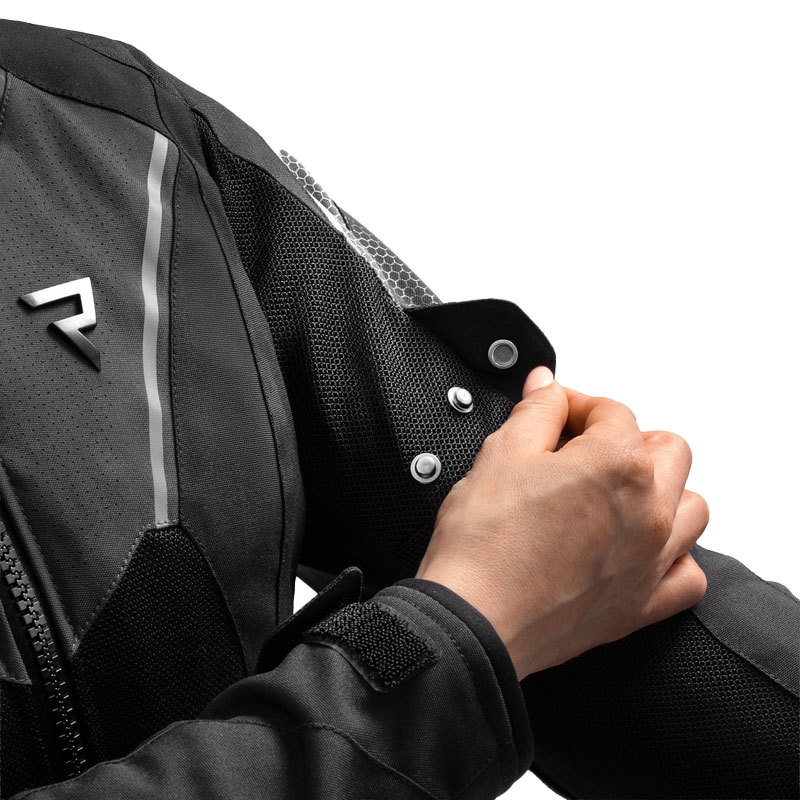 Dames motorjack Rebelhorn Hiflow V zwart