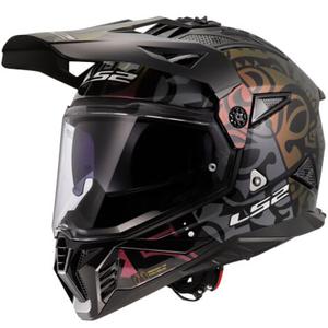 Enduro motorhelm LS2 MX702 Pioneer II Rangi zwart