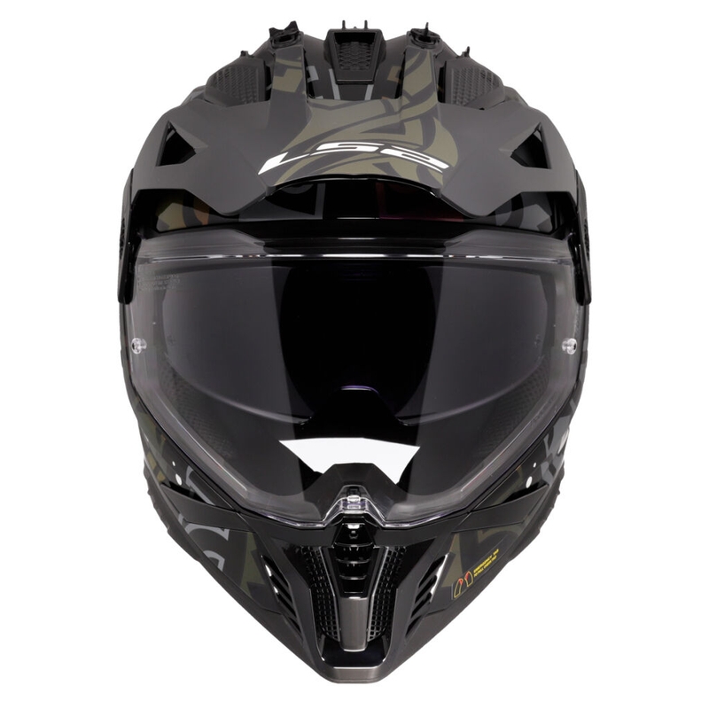 Enduro motorhelm LS2 MX702 Pioneer II Rangi zwart
