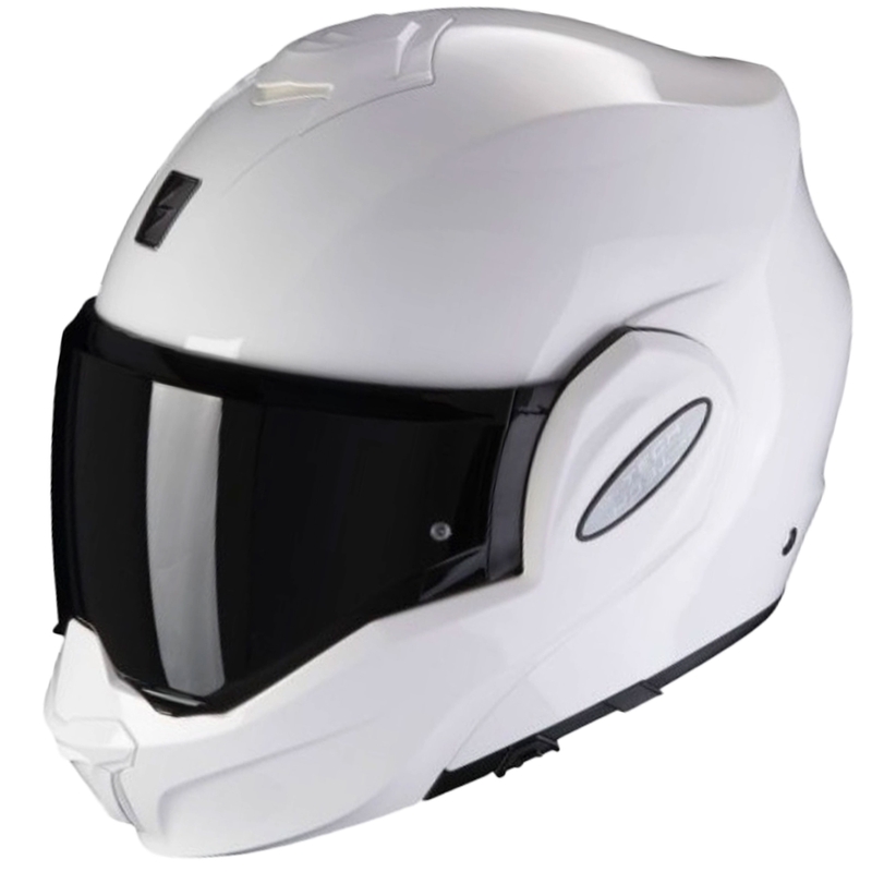 Scorpion EXO-TECH EVO opklaphelm, wit glanzend