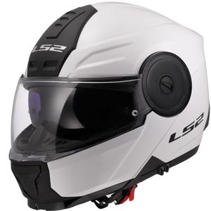 Opklapbare motorhelm LS2 FF902 Scope II Solid wit