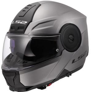 Opklapbare motorhelm LS2 FF902 Scope II Solid mat titanium
