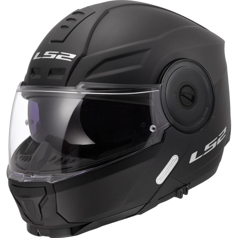 Opklapbare motorhelm LS2 FF902 Scope II Solid matzwart