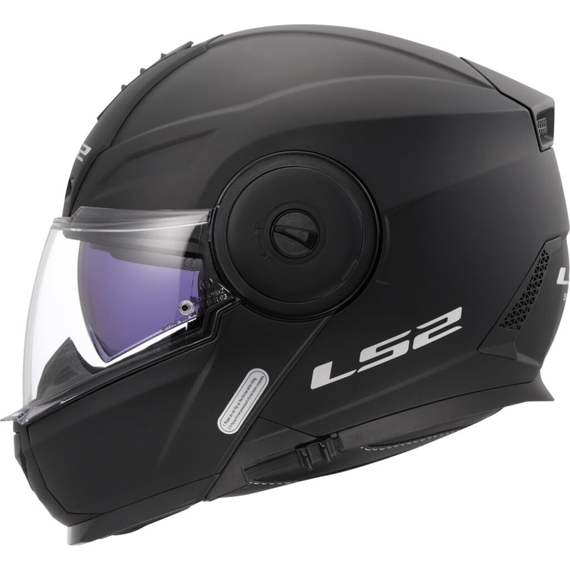 Opklapbare motorhelm LS2 FF902 Scope II Solid matzwart