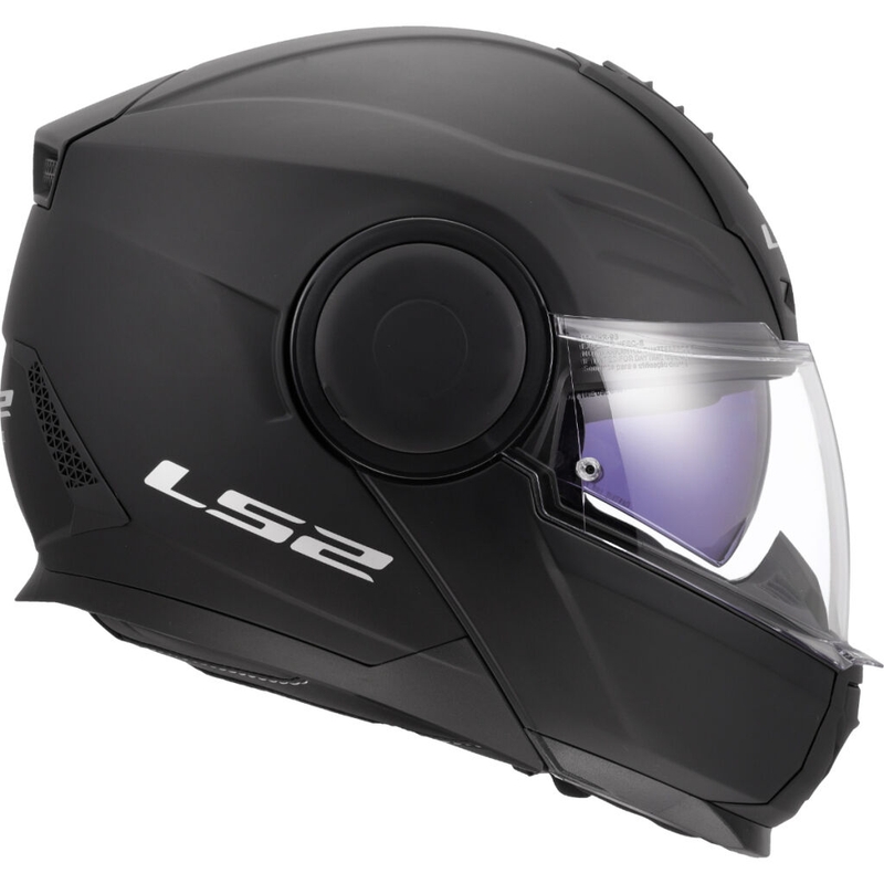 Opklapbare motorhelm LS2 FF902 Scope II Solid matzwart