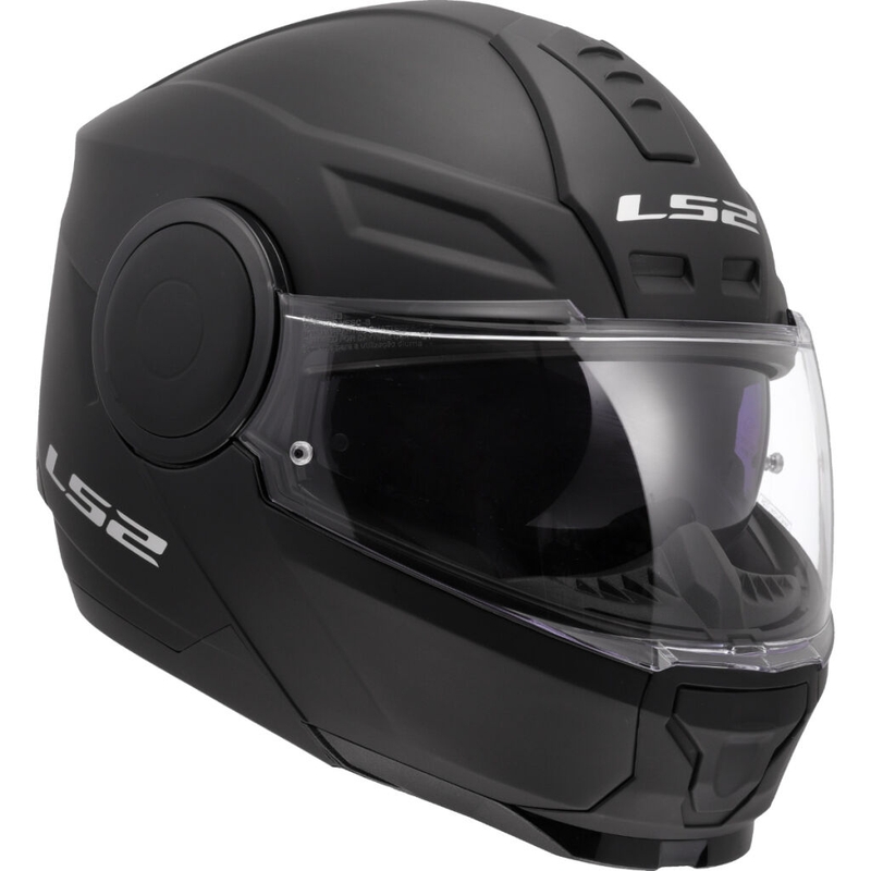 Opklapbare motorhelm LS2 FF902 Scope II Solid matzwart