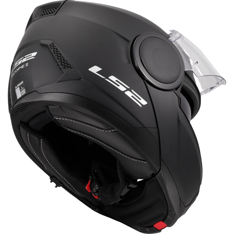 Opklapbare motorhelm LS2 FF902 Scope II Solid matzwart