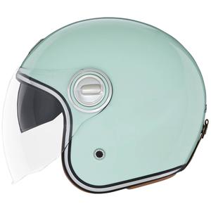 Open motorhelm NOX PREMIUM Heritage pastelgroen