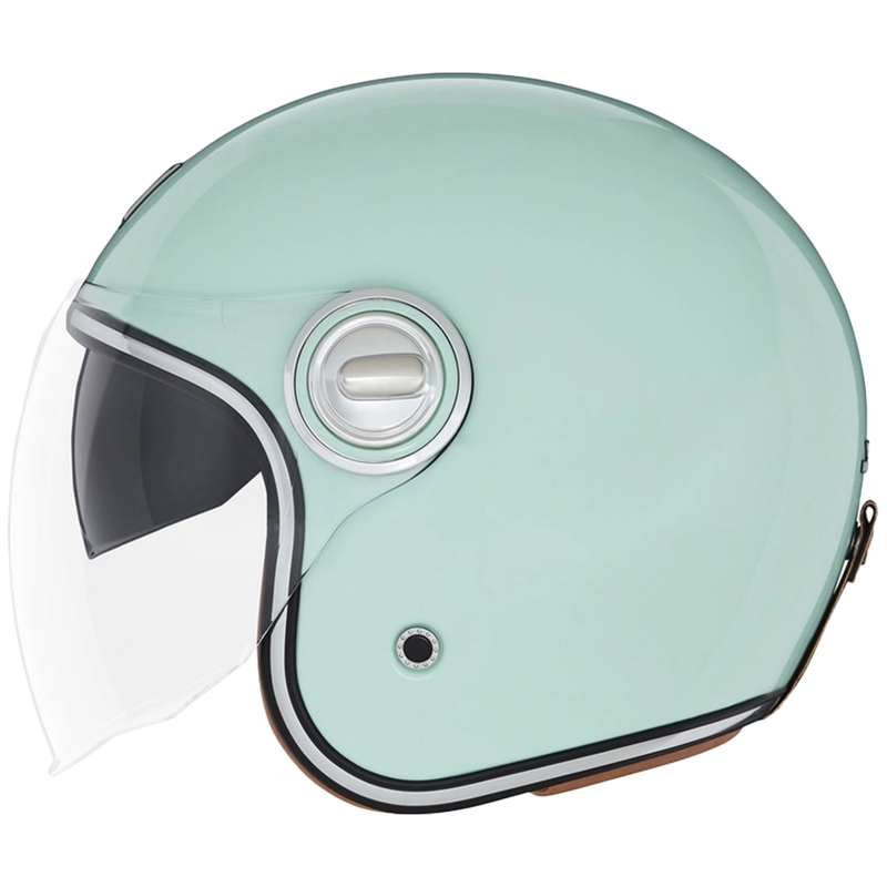 NOX PREMIUM Heritage open motorhelm pastelgroen