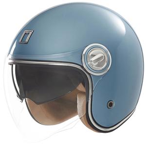 Open motorhelm NOX PREMIUM Heritage turquoise