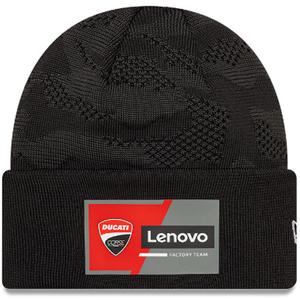 Team Brede Manchetten Gebreide Ducati Cap Zwart