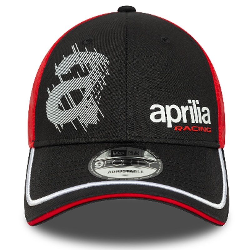 Seizoensgebonden 9Forty Aprilia pet zwart