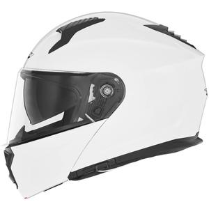 Flip-up motorhelm NOX N968 parelwit
