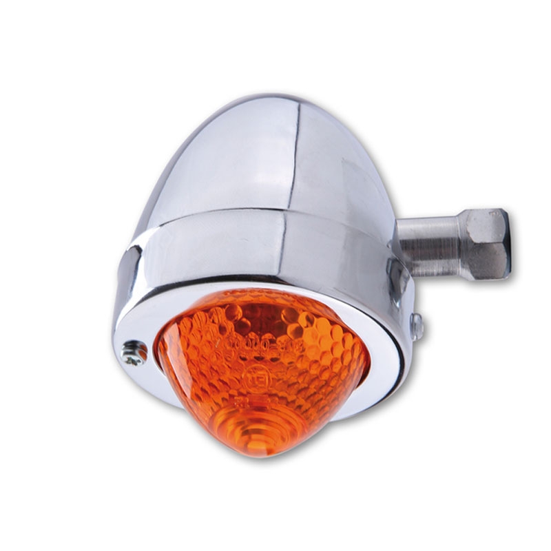 Highsider Smart Bullet Pike motorfiets richtingaanwijzers chroom