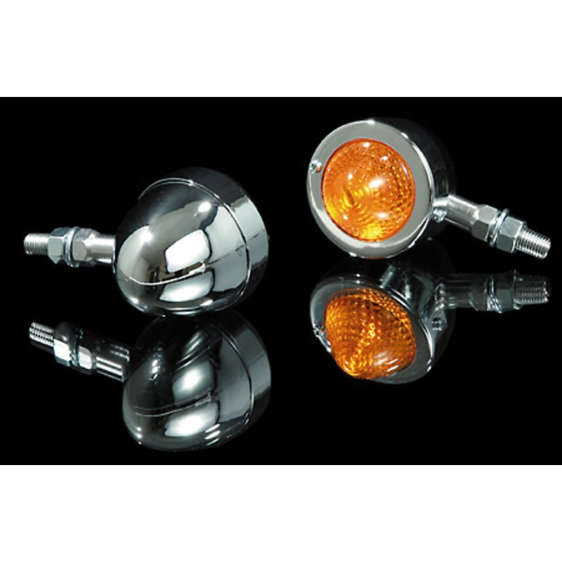 Highsider Smart Bullet Pike motorfiets richtingaanwijzers chroom
